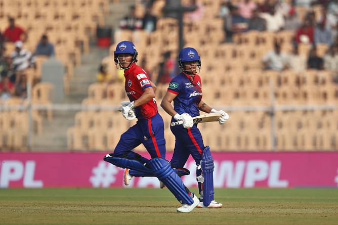 [Watch] Shabnim Ismail knocks over the middle-stump to dismiss Shafali Verma in MI vs DC clash in WPL 2024