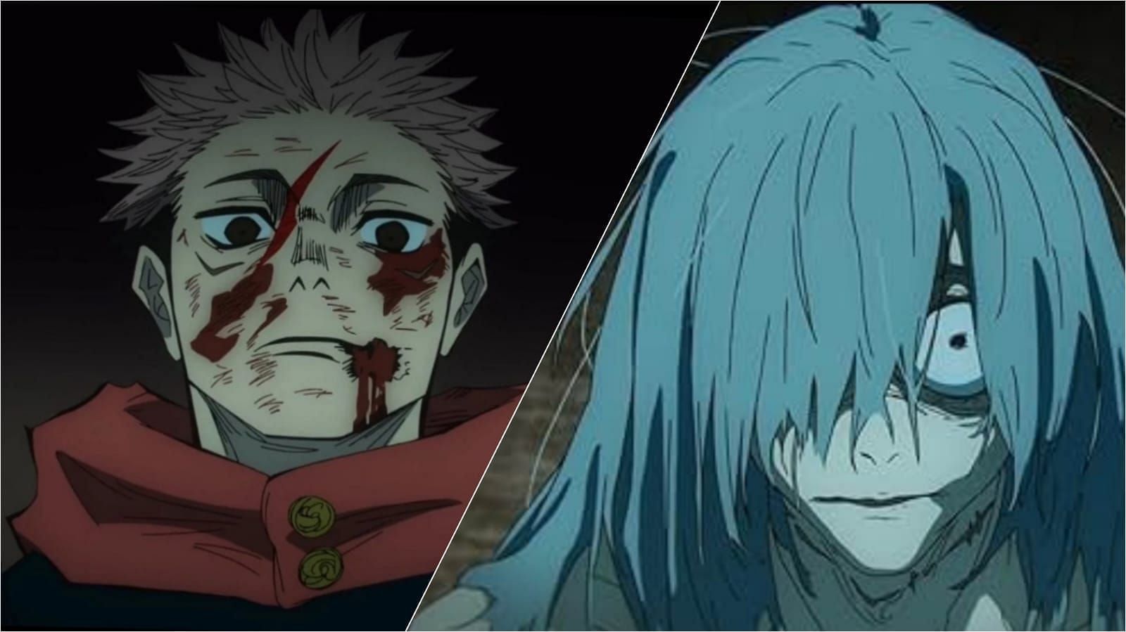 Yuji and Mahito as seen in Jujutsu Kaisen season 2 (Image via MAPPA)