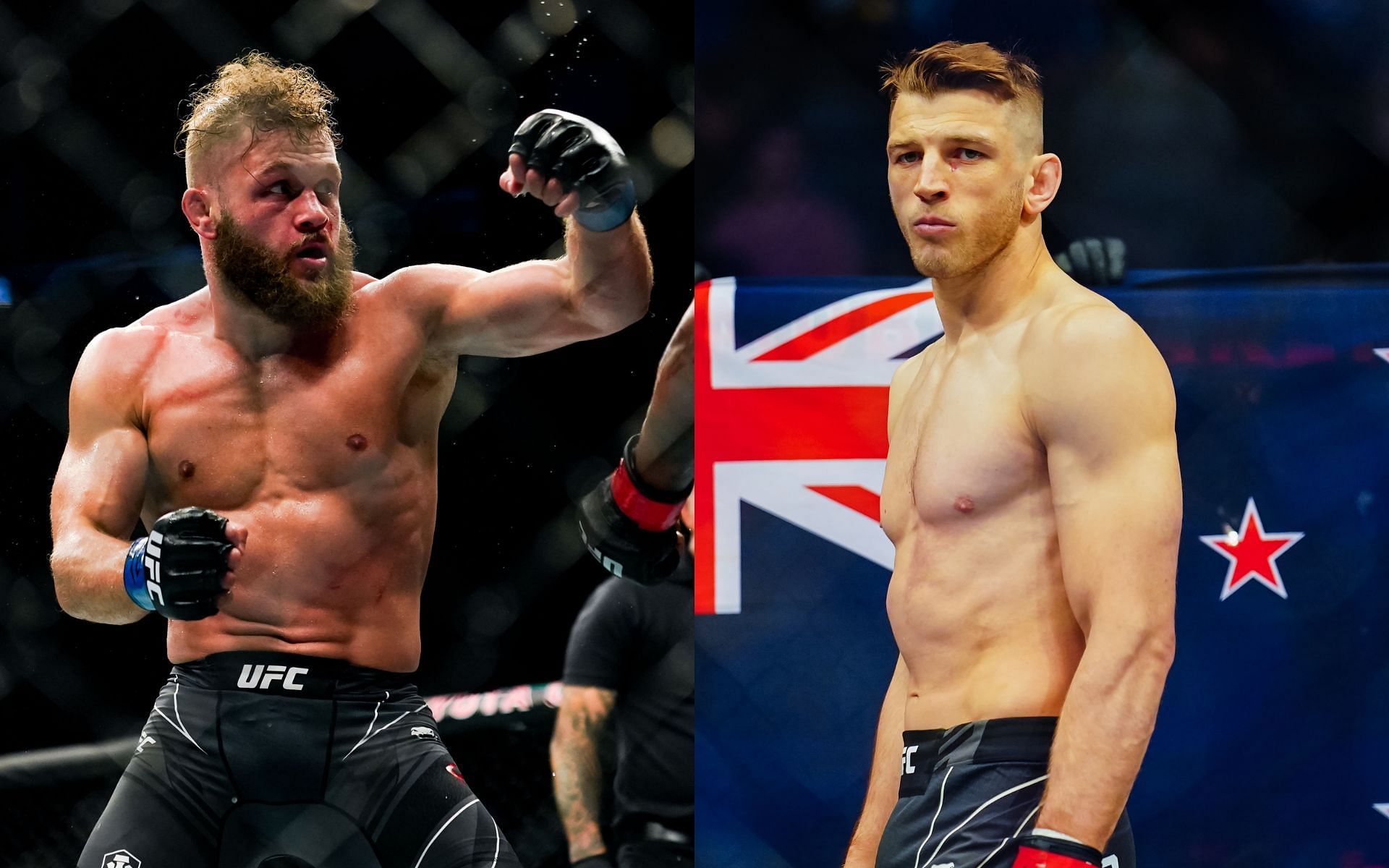 Dan Hooker (right) wants to take on Rafael Fiziev (left). [via Getty Images]