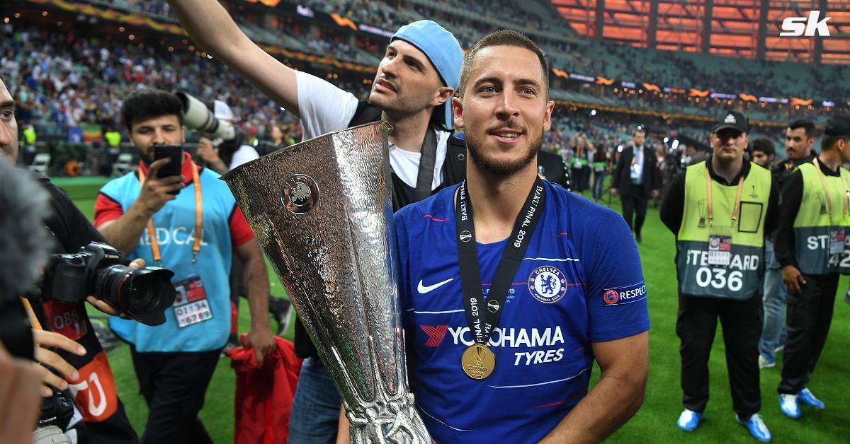 Eden Hazard admits his second son sleeps wearing 26-year-old Chelsea star&rsquo;s shirt.