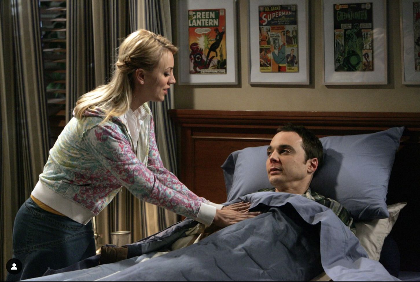 A still of Sheldon and Penny from The Big Bang Theory. (Image via Instagram/@bigbangtheory)