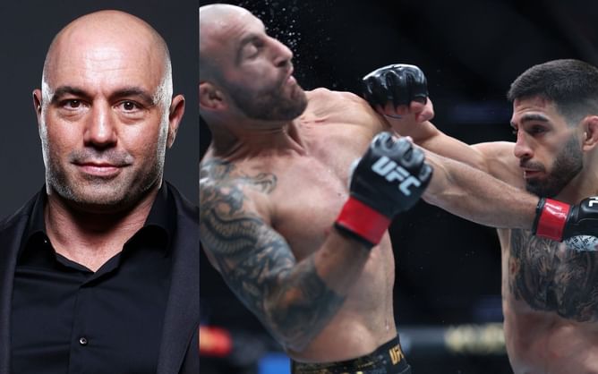 "A guy who has no weakness" - When Joe Rogan warned Alexander Volkanovski about fighting "nightmare" Ilia Topuria after Islam Makhachev KO