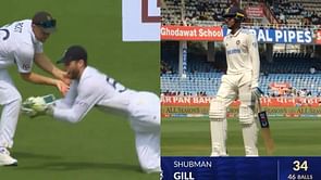 [Watch] James Anderson gets Shubman Gill out for 5th time in Tests as Ben Foakes takes a stunner