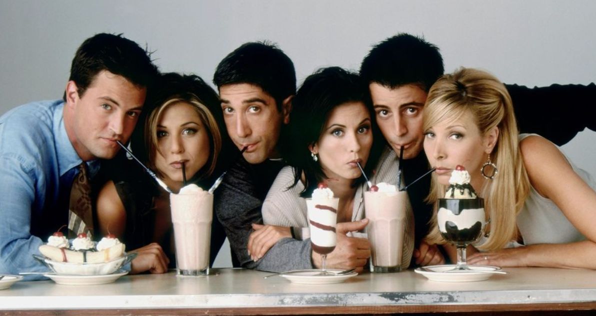 How many seasons and episodes are there in the show Friends?