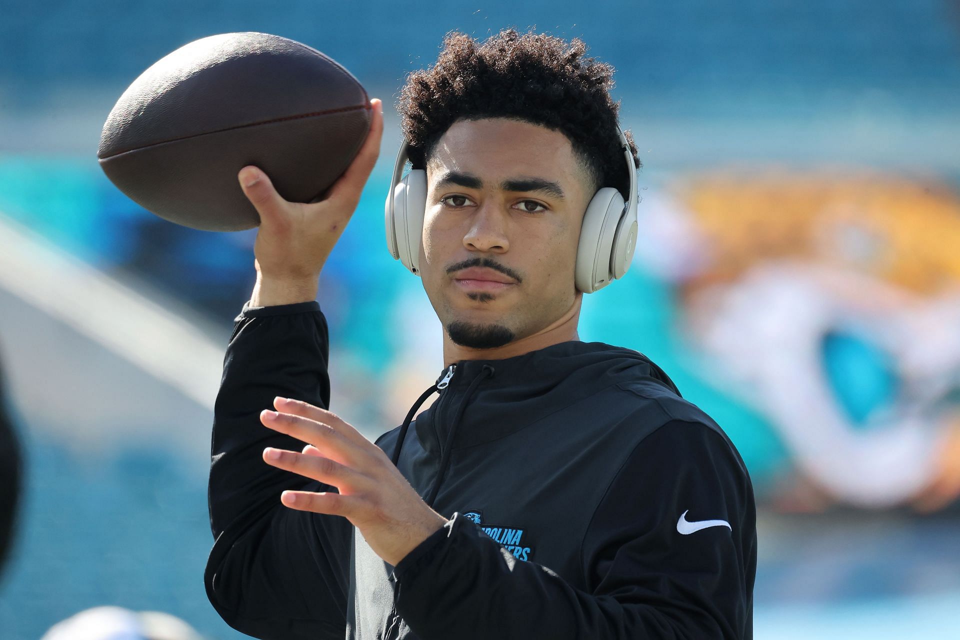 Bryce Young in Carolina Panthers v Jacksonville Jaguars