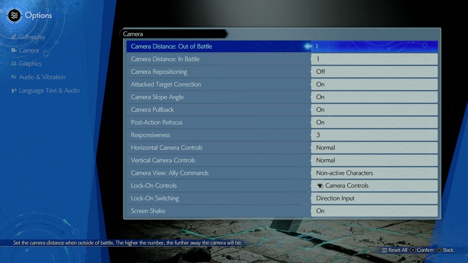 The best Final Fantasy 7 Rebirth settings for Camera (Image via Square Enix)