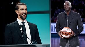 “I’m not talking any s**t to Michael Jordan” - Michael Phelps on playing golf with basketball legend