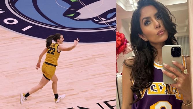 Late Kobe Bryant's wife Vanessa Bryant rejoices as $818,000 Caitlin Clark becomes highest scoring woman in NCAA: WATCH