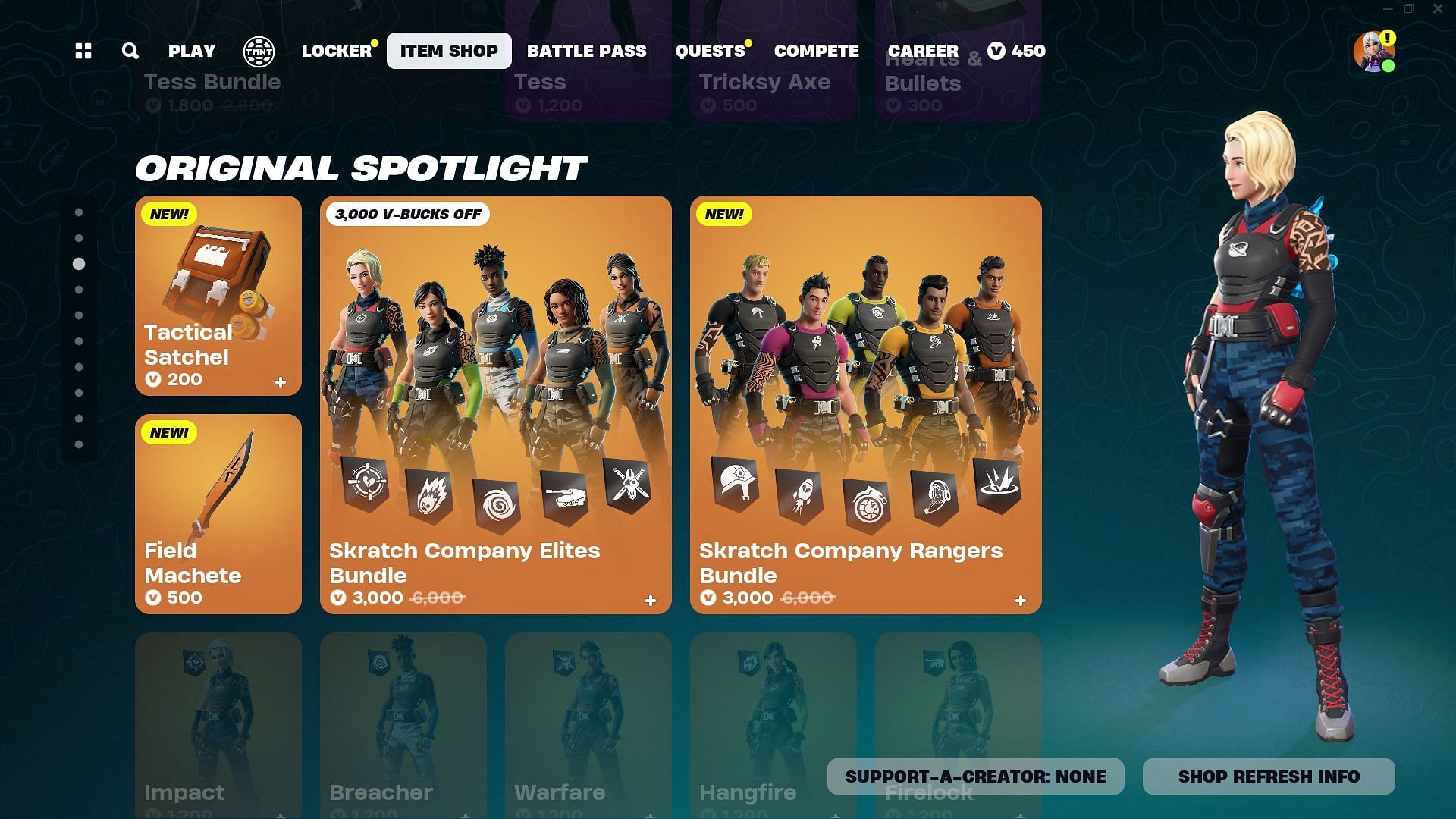 How to get Skratch Company Elites Bundle in Fortnite (Image via Epic Games/Fortnite)