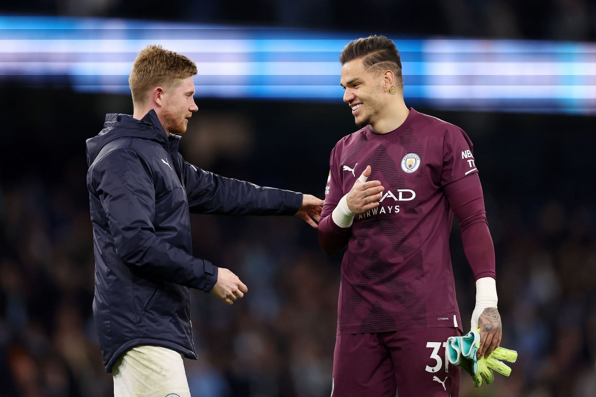 Ederson insisted Manchester City&#039;s king was back.
