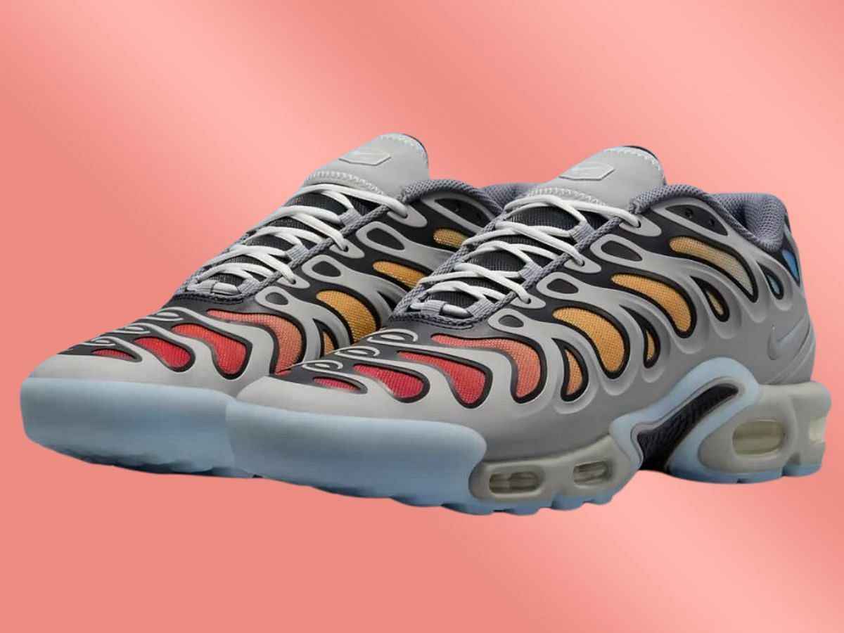 Nike Air Max Plus Drift Light Smoke Grey sneakers (Image via Nike)