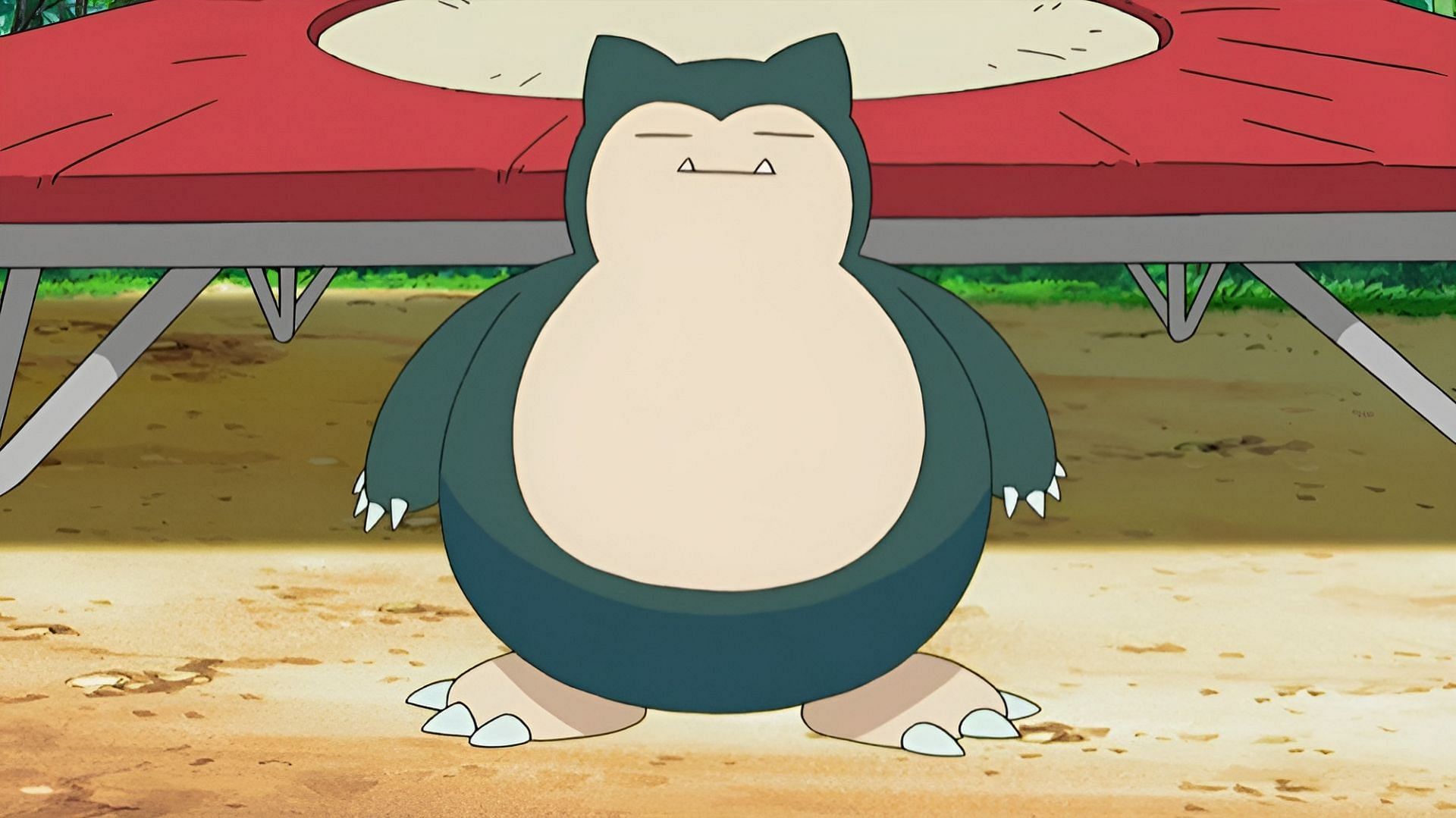 Snorlax is the answer to Pokedle 140&#039;s classic puzzle (Image via The Pokemon Company)