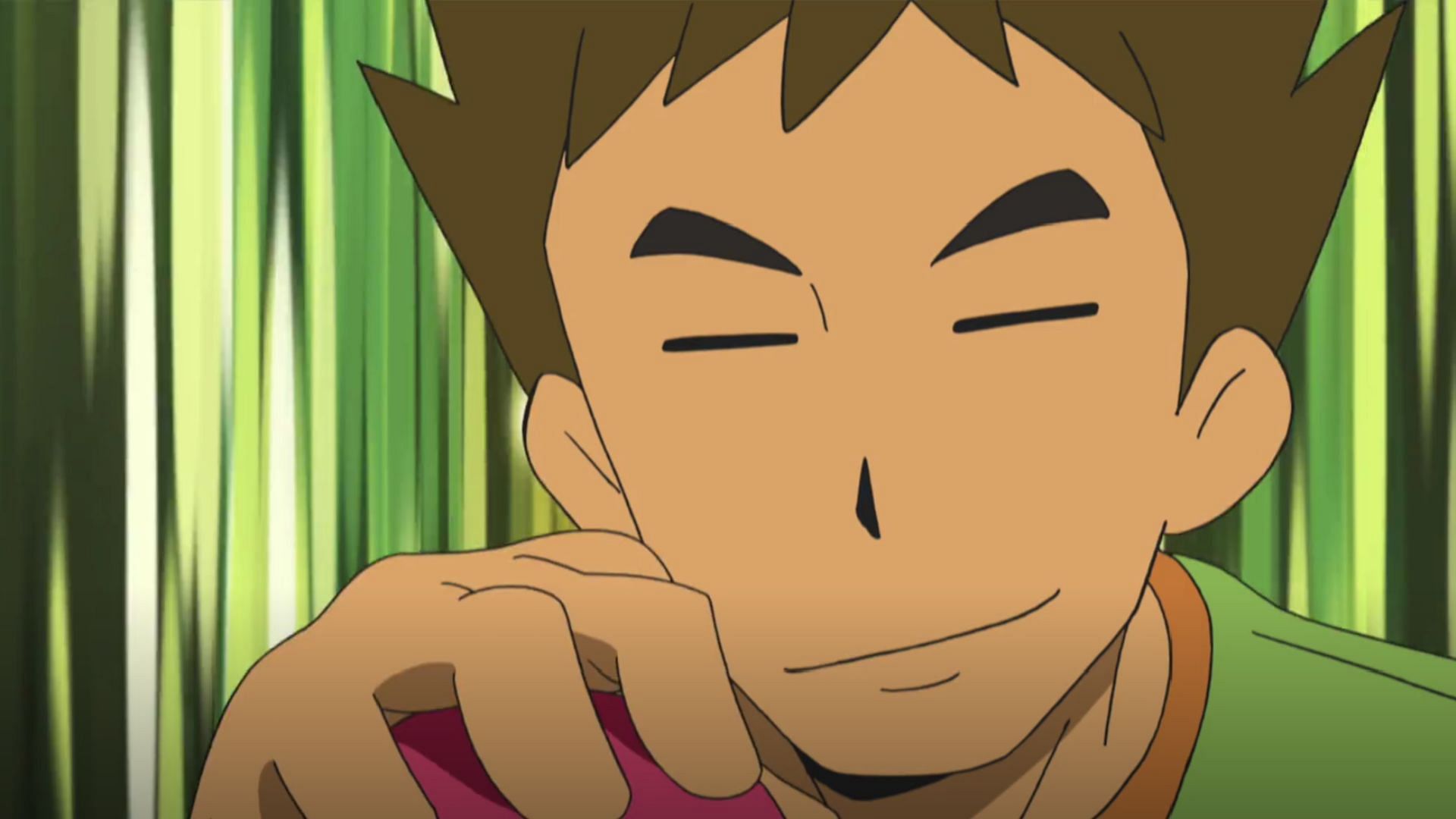 Pokemon anime character Brock (Image via OLM)