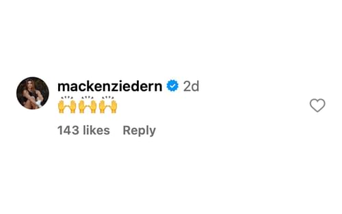 Mackenzie Dern reacting to Zhang Weili and Joanna Jedrzejczyk's new friendship [via @espnmma on Instagram]