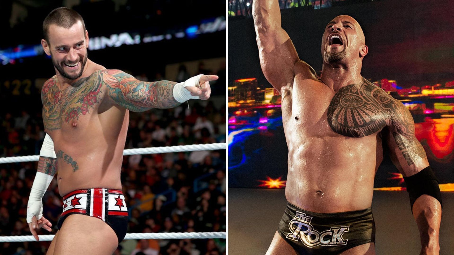 CM Punk and The Rock aren