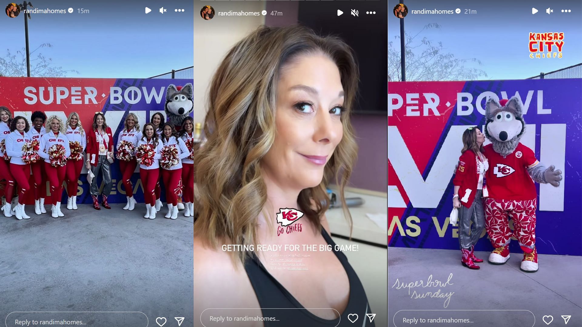 Randi Mahomes dressed up for Patrick Mahomes&#039; Super Bowl clash vs the San Francisco 49ers