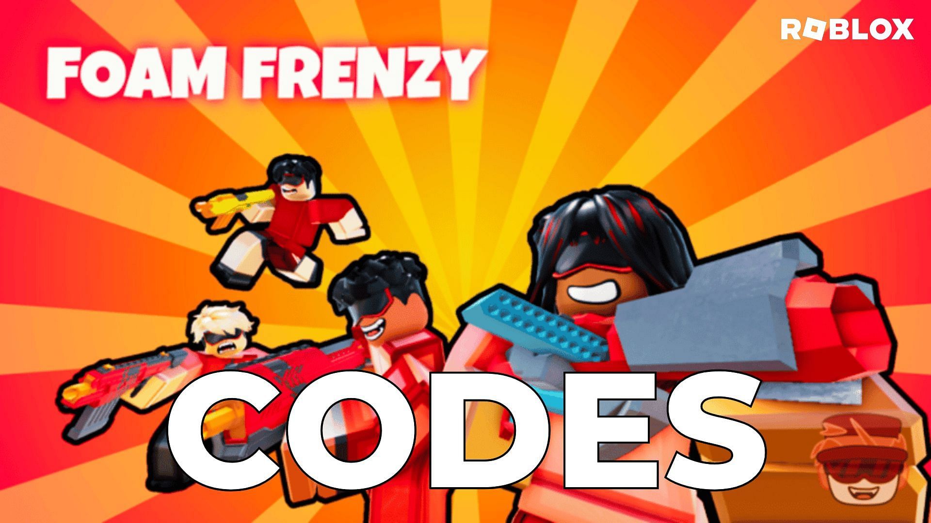Foam Frenzy latest codes