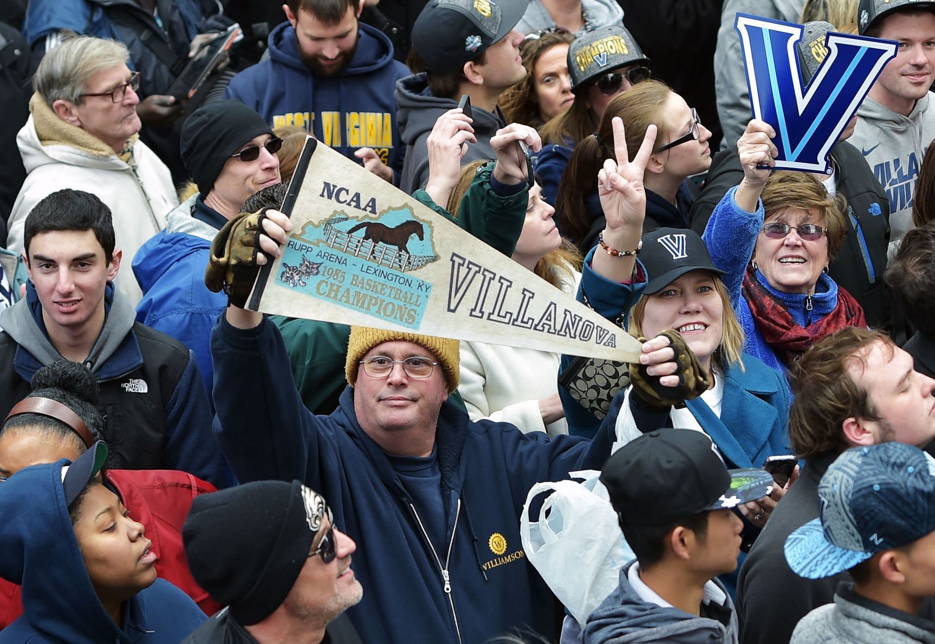 Villanova Wildcats Championship Parade