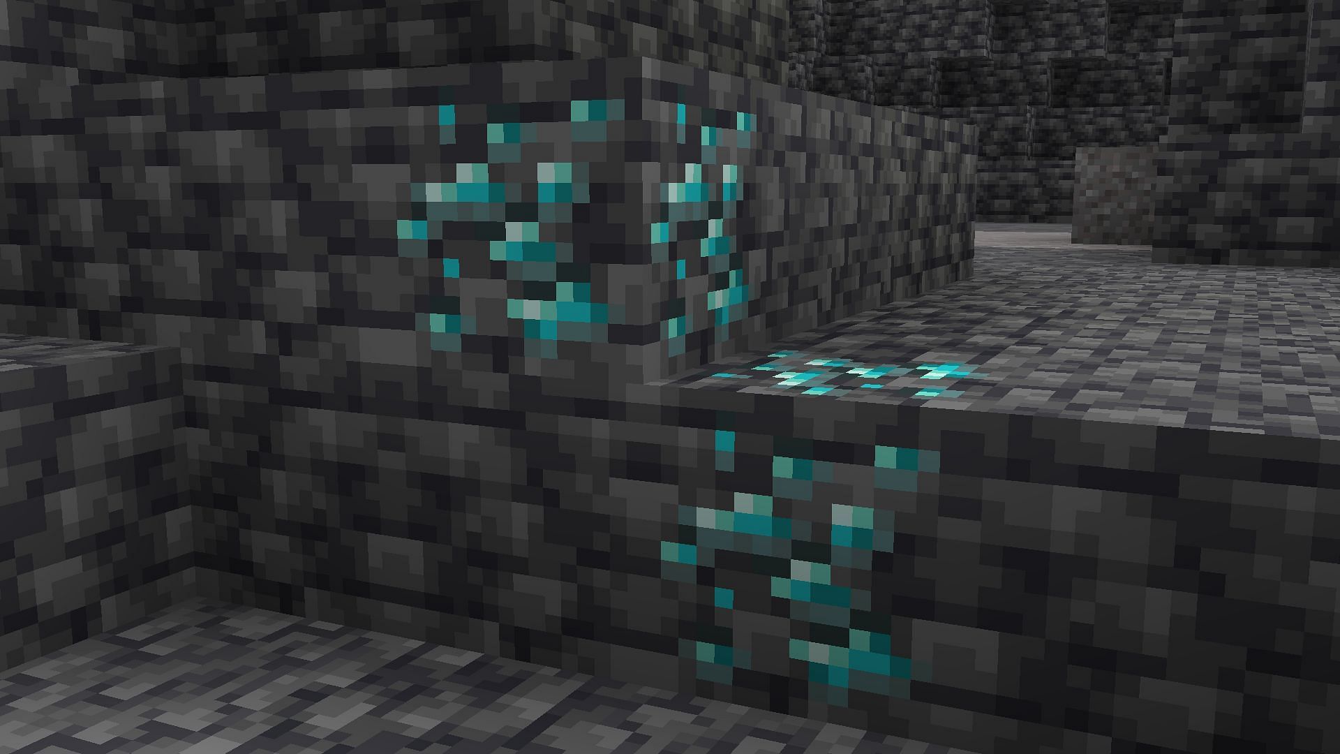 Minecraft Redditor finds diamond ore outside the world border (Image via Mojang)