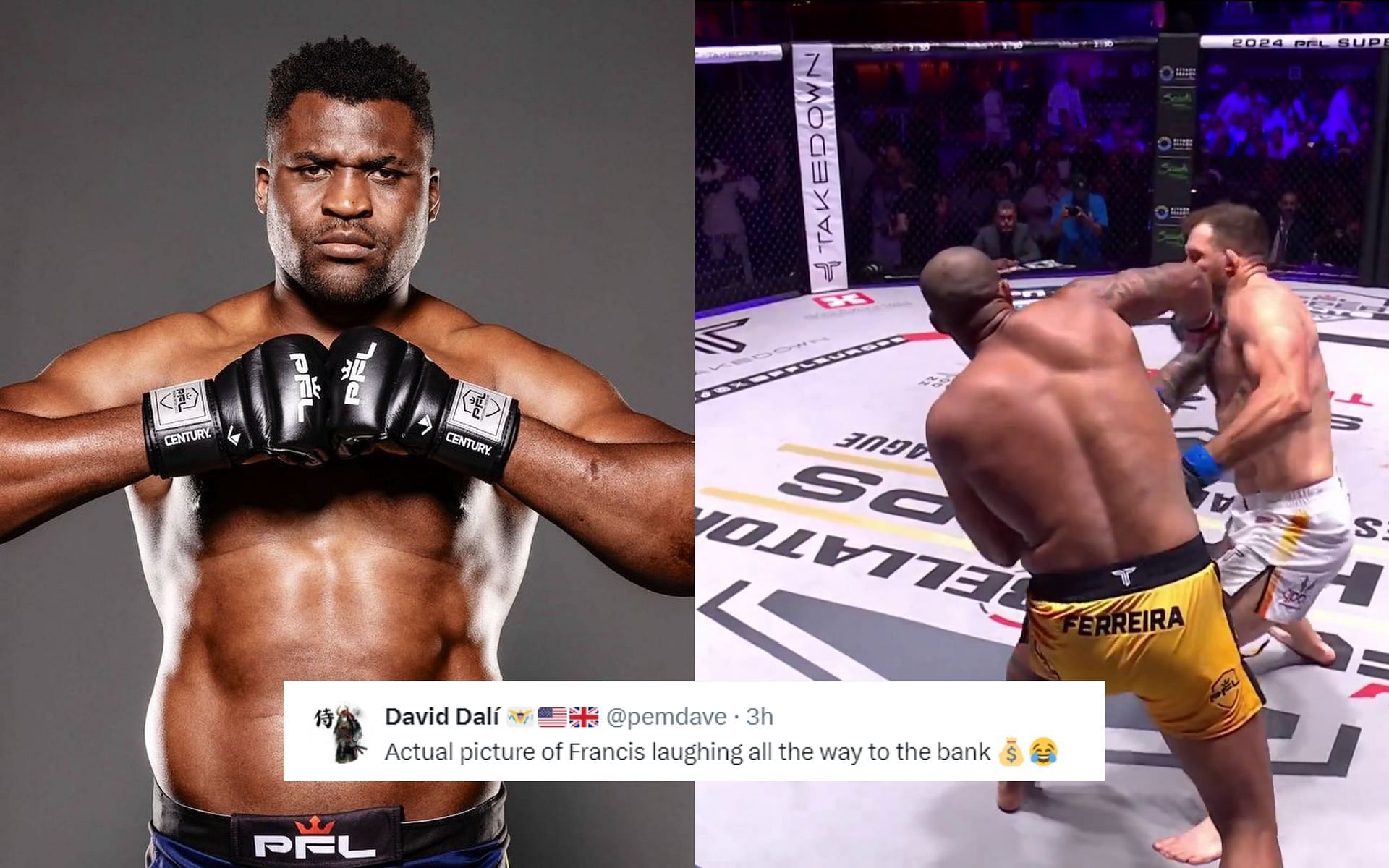 Fans respond to Francis Ngannou