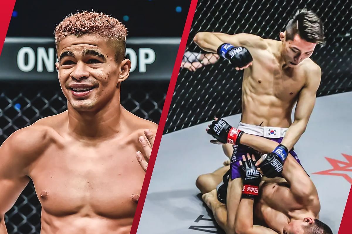 Fabricio Andrade and Kwon Won Il - Photo by ONE Championship