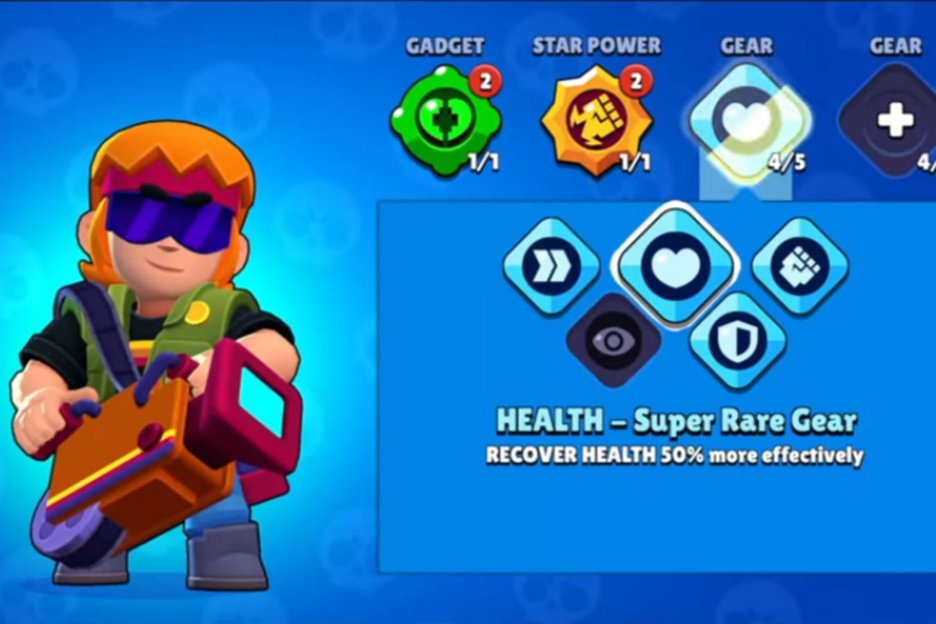 Health gear (Image via Supercell)