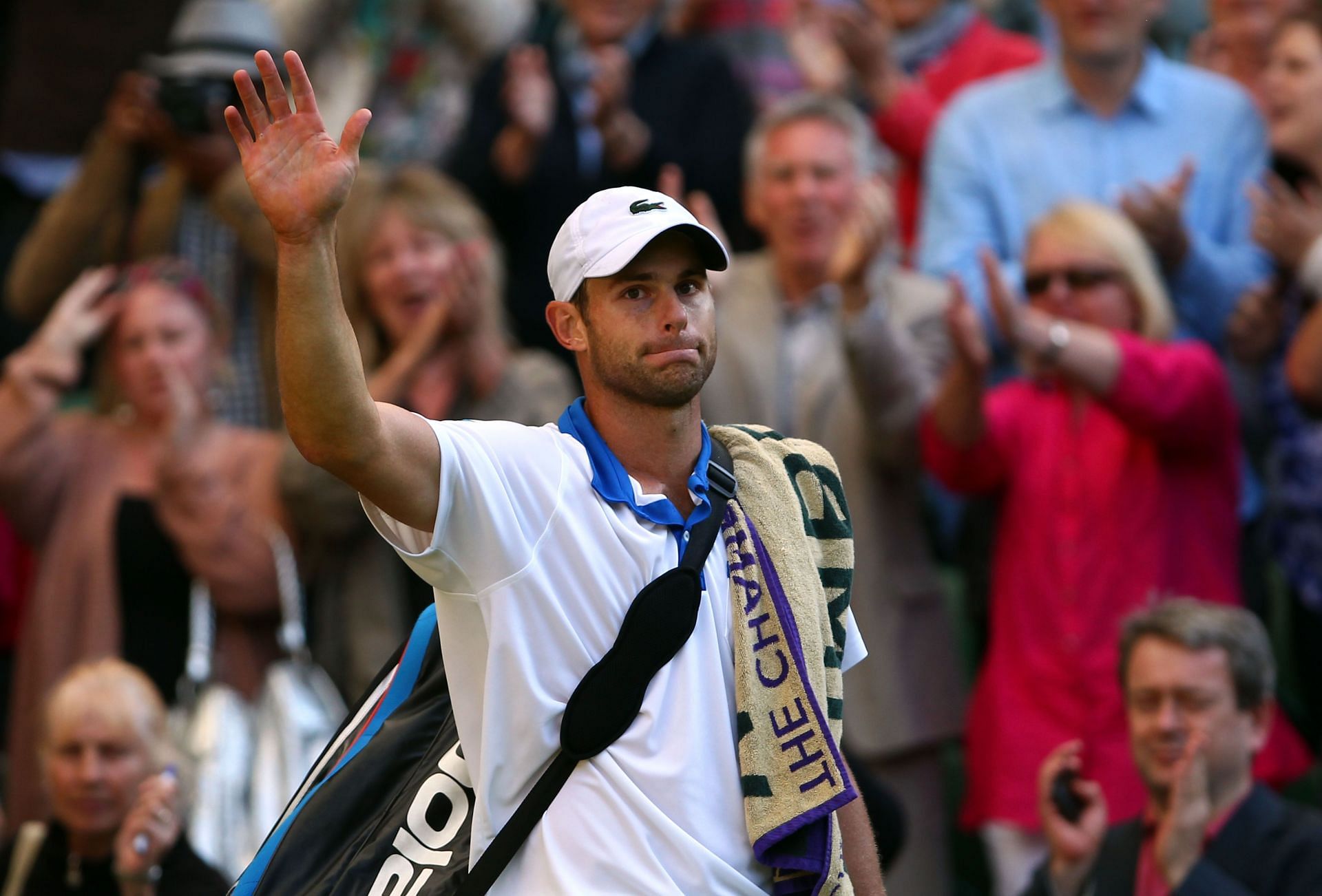 Andy Roddick at the 2012 Wimbledon Championships