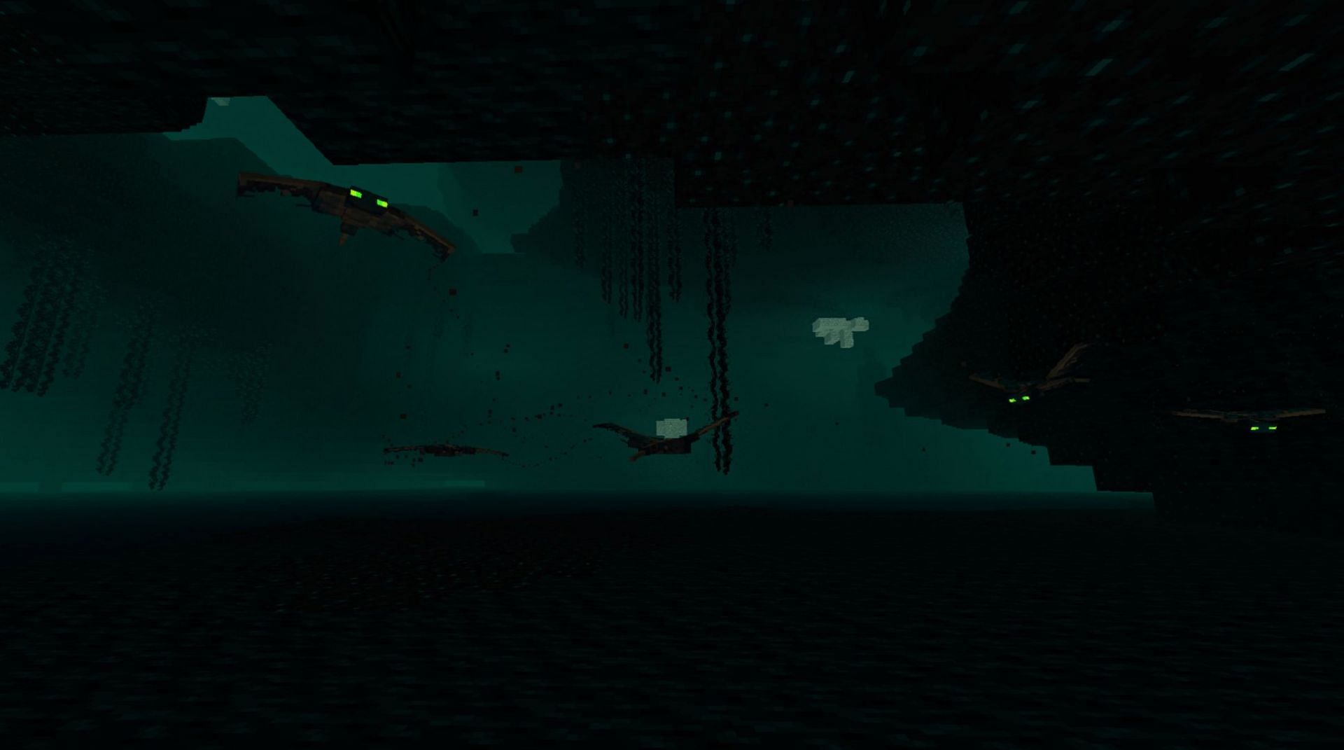 Deeper and Darker makes Minecraft&#039;s deep dark biome much more eerie (Image via Nitrodynamite18/Modrinth)