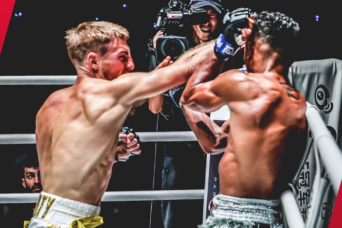 Jonathan Haggerty and Felipe Lobo - Photo by ONE Championship