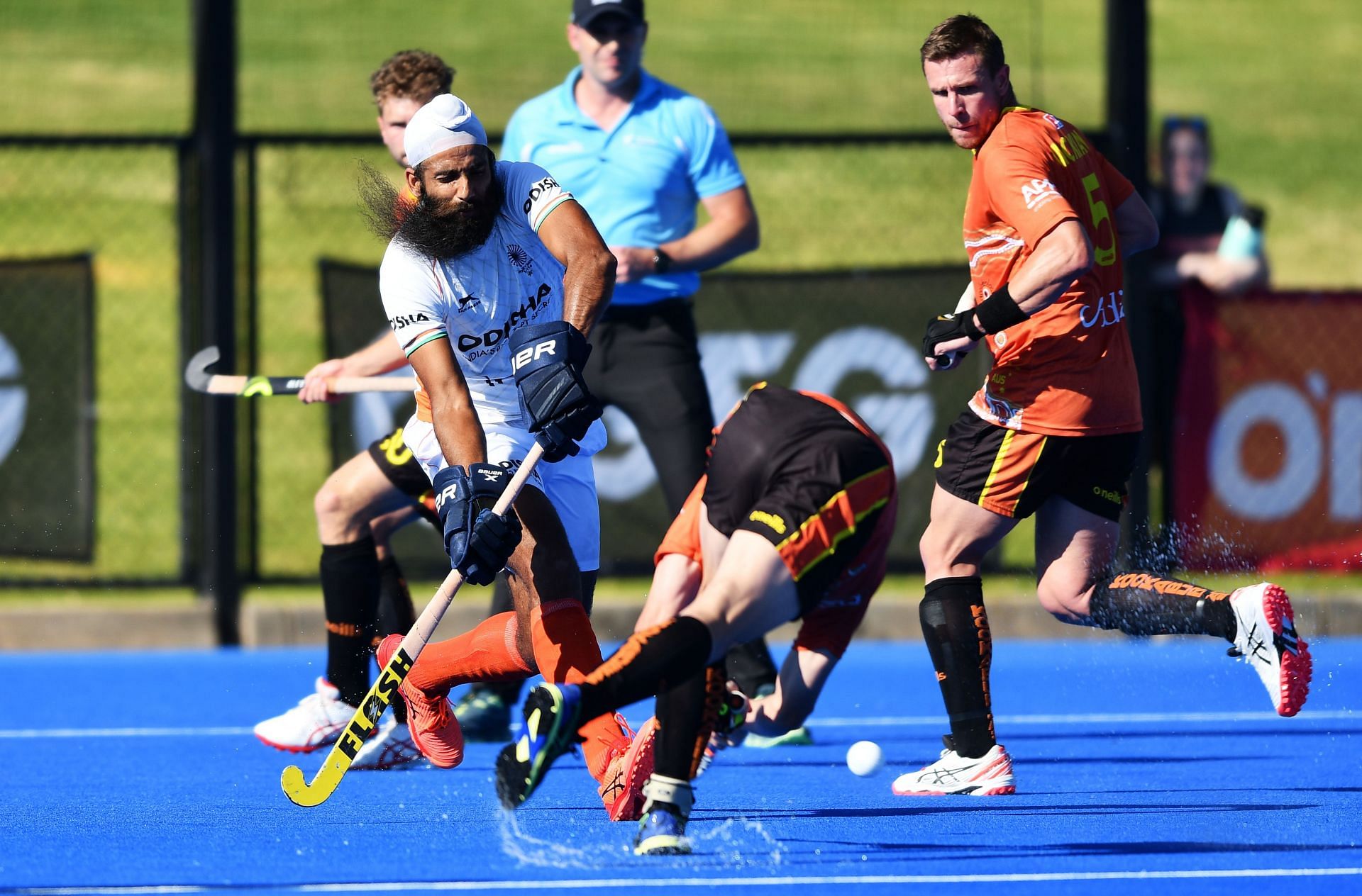 Australia v India International Hockey Test Series: Game 4