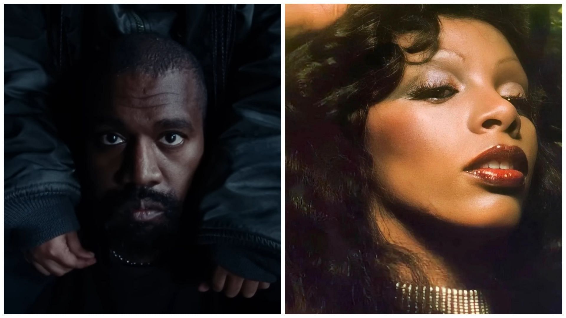 Donna Summers estate alleges copyright infringement on Kanye West (Image via Instagram/@officialdonnasummer, YouTube/Kanye West)