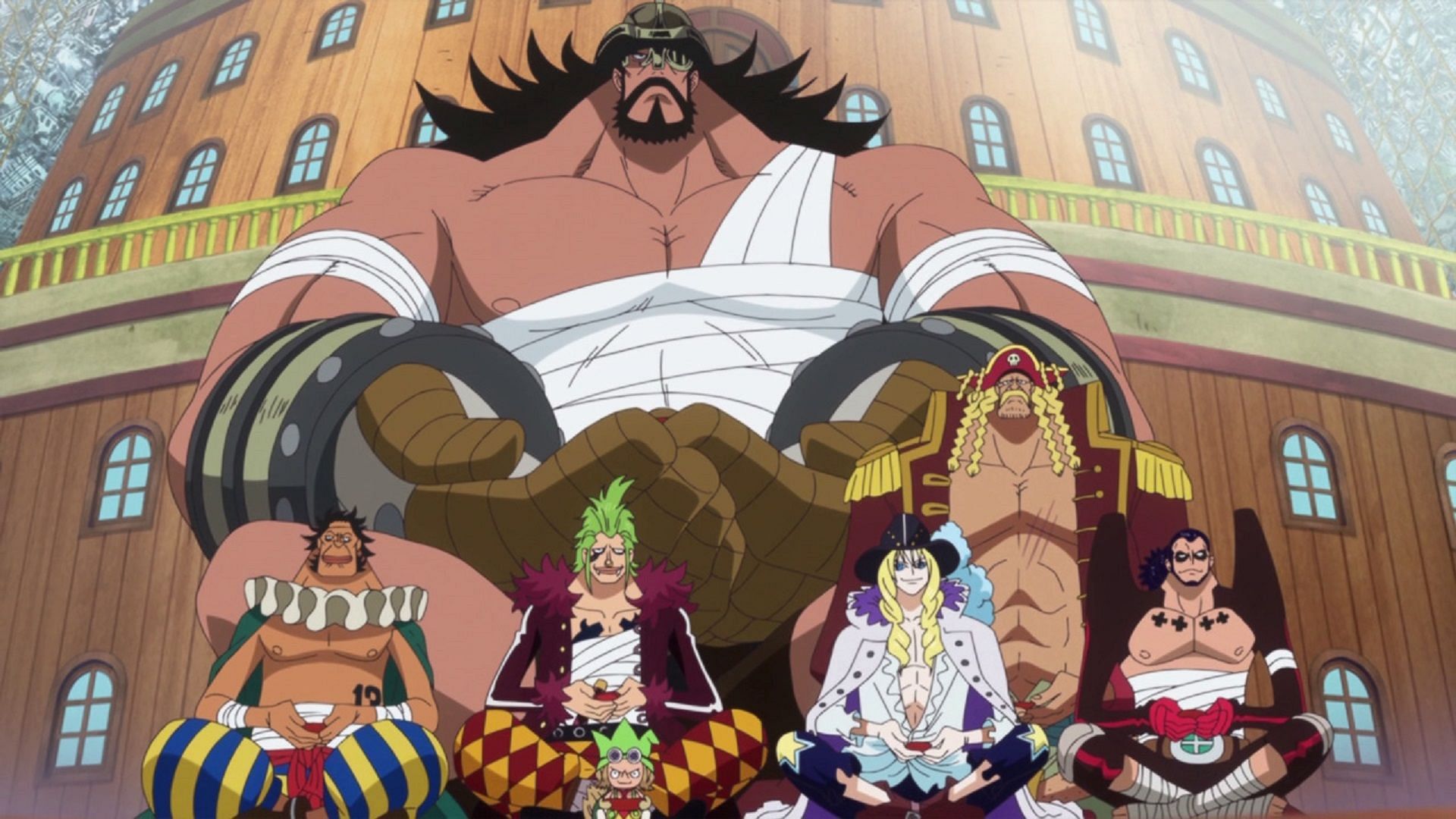 The captains of the Straw Hat Grand Fleet as seen in One Piece (Image via Toei Animation)