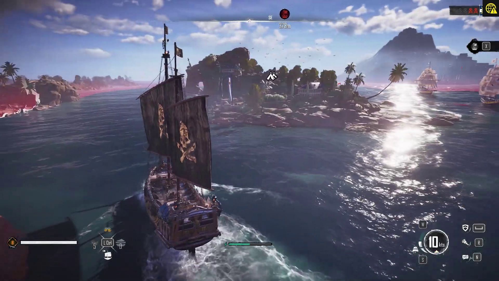Starting a Hostile Takeover in Skull and Bones (Image via Ubisoft/YouTube-Game Trailers &amp; Guides)