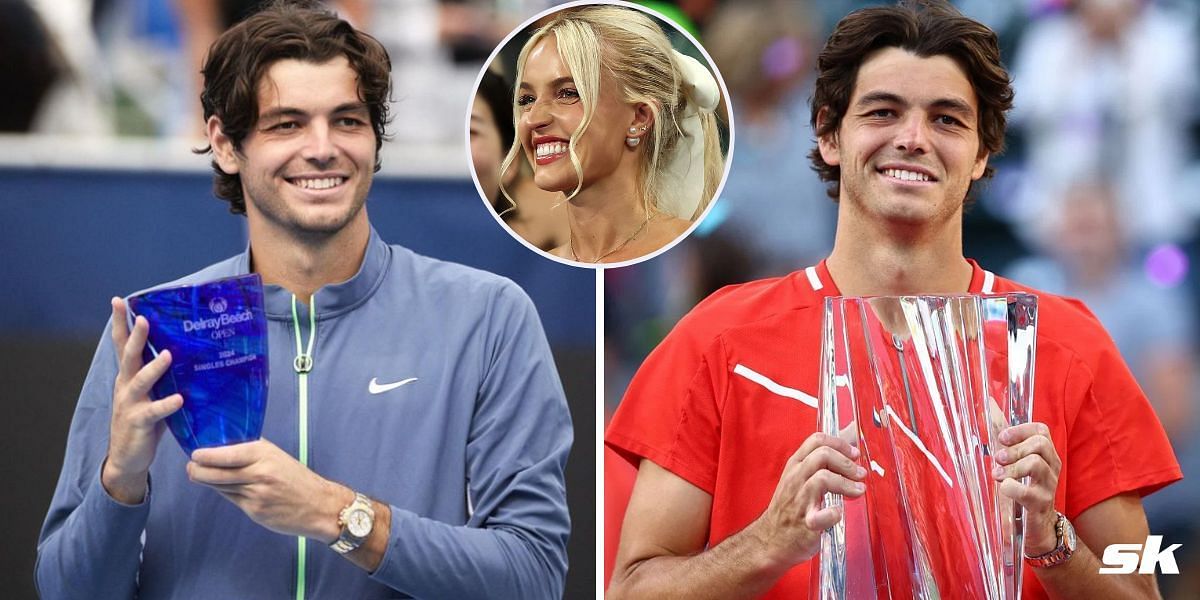 Taylor Fritz has been dating Morgan Riddle since June 2020