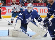 Martin Jones of the NHL's Toronto Maple Leafs