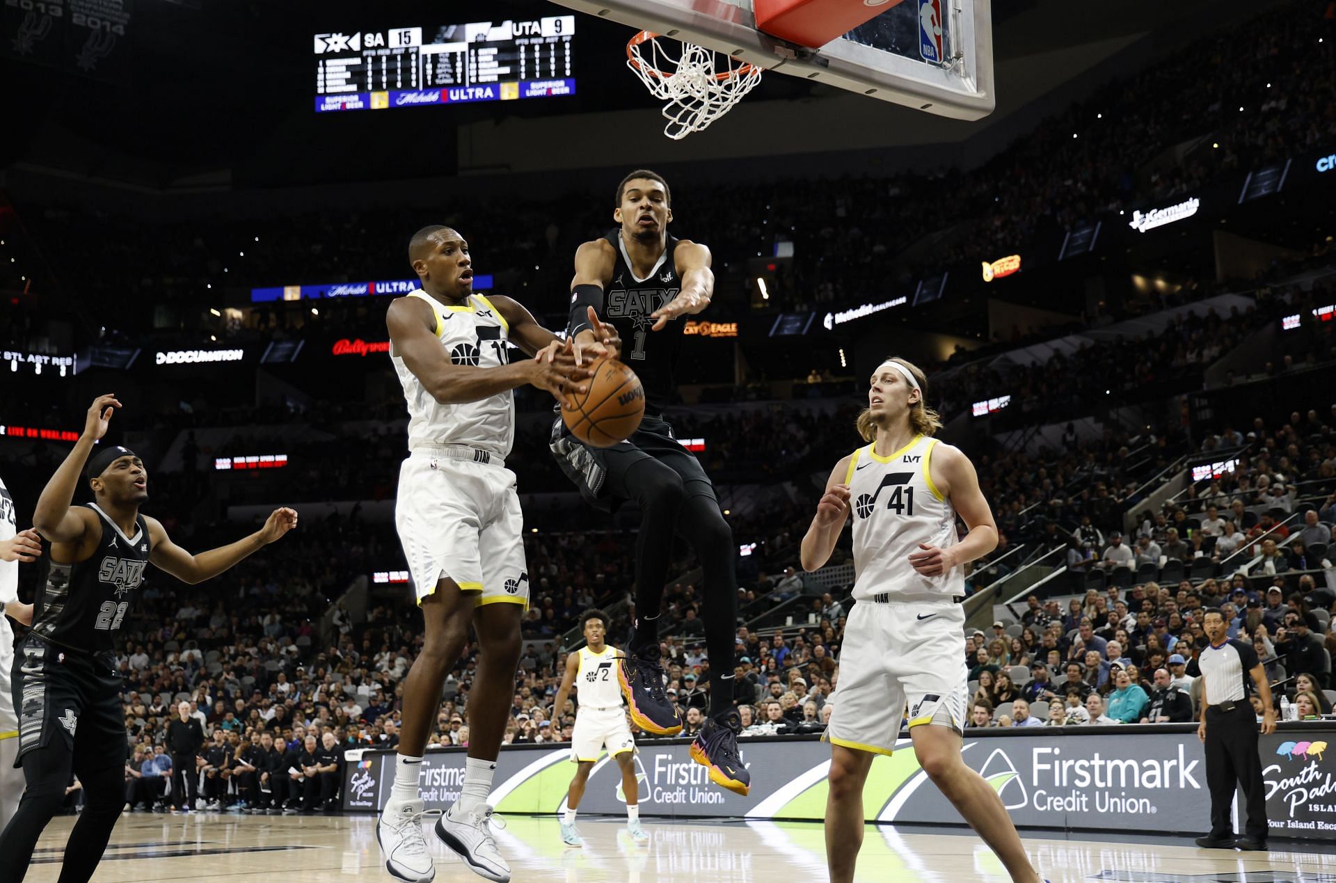 Utah Jazz v San Antonio Spurs