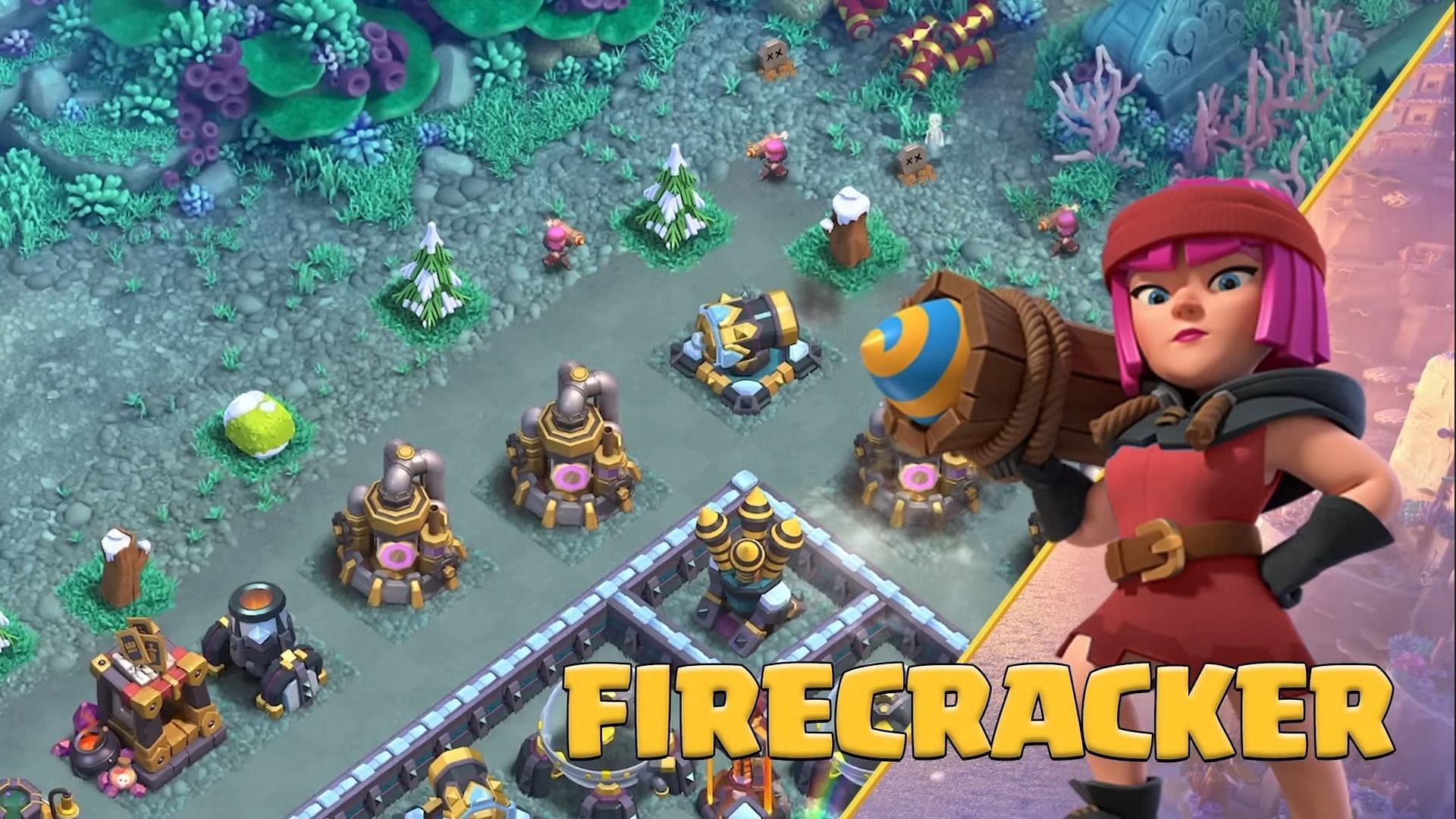 Best use of Firecracker (Image via Supercell)