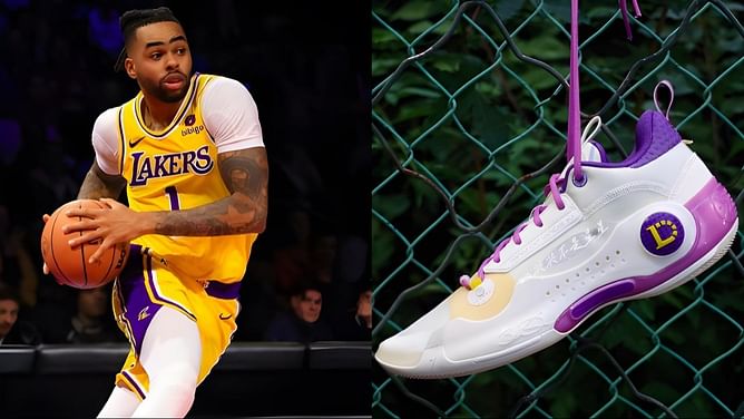 IN PHOTOS: Lakers’ D'Angelo Russell showcases unreleased Li-Ning Way of Wade 10 PE sneakers