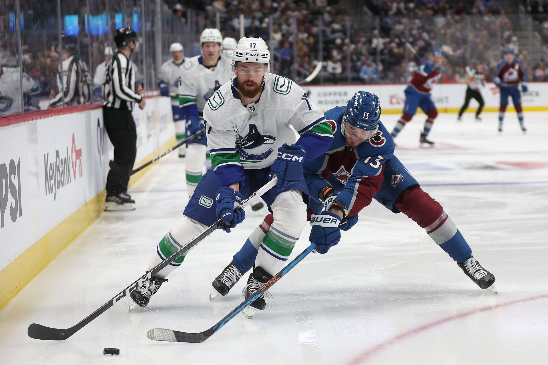 Vancouver Canucks v Colorado Avalanche