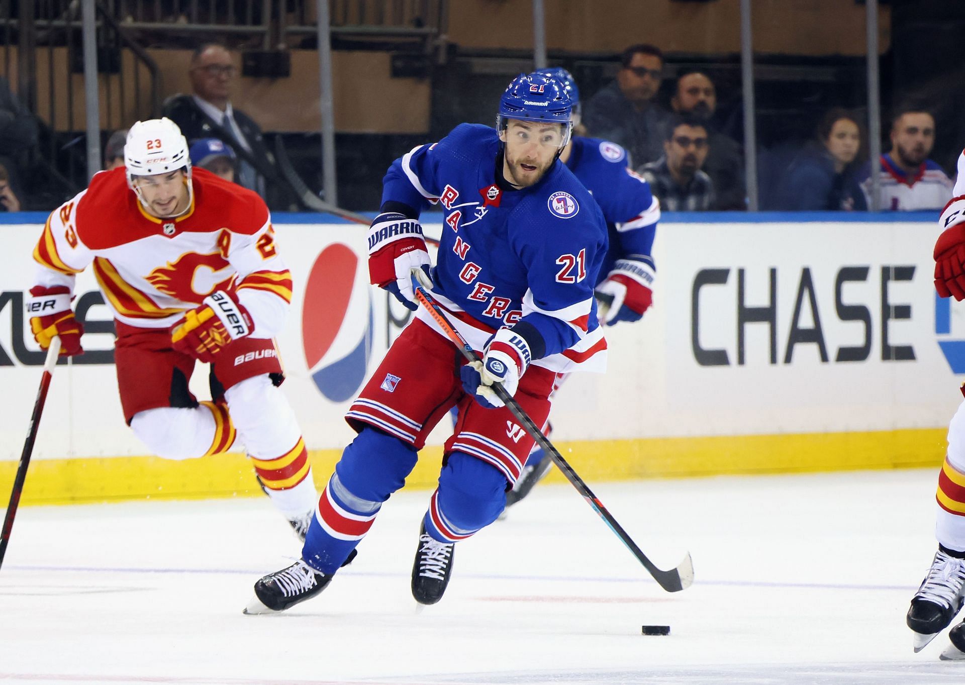 Calgary Flames v New York Rangers