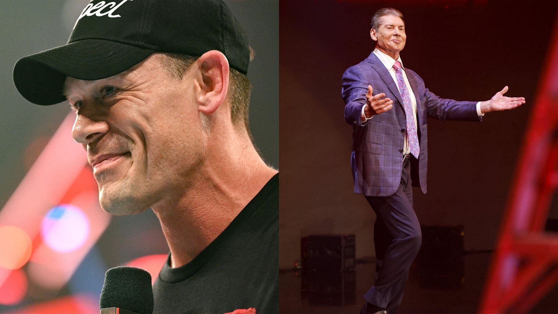 John Cena (left) and Vince McMahon (right) [Photo Courtesy: WWE.com]