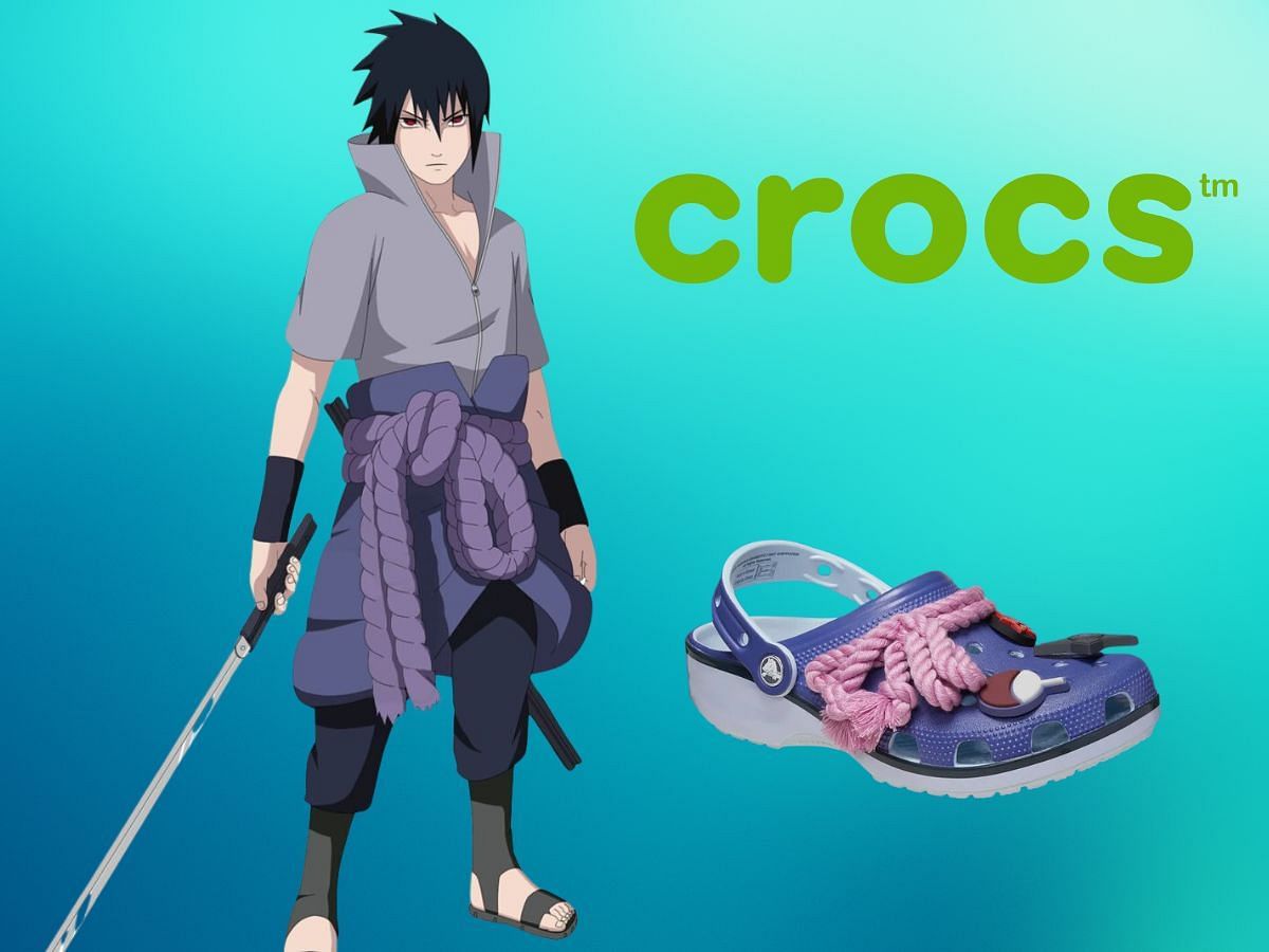 Naruto x Crocs Classic Clog Sasuke (Image via Instagram/@cop_o_clock)