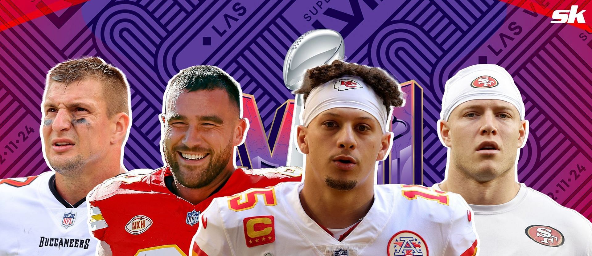 Rob Gronkowski explains why he&rsquo;s betting against Patrick Mahomes and Travis Kelce&rsquo;s Chiefs in favour of 49ers at Super Bowl 2024