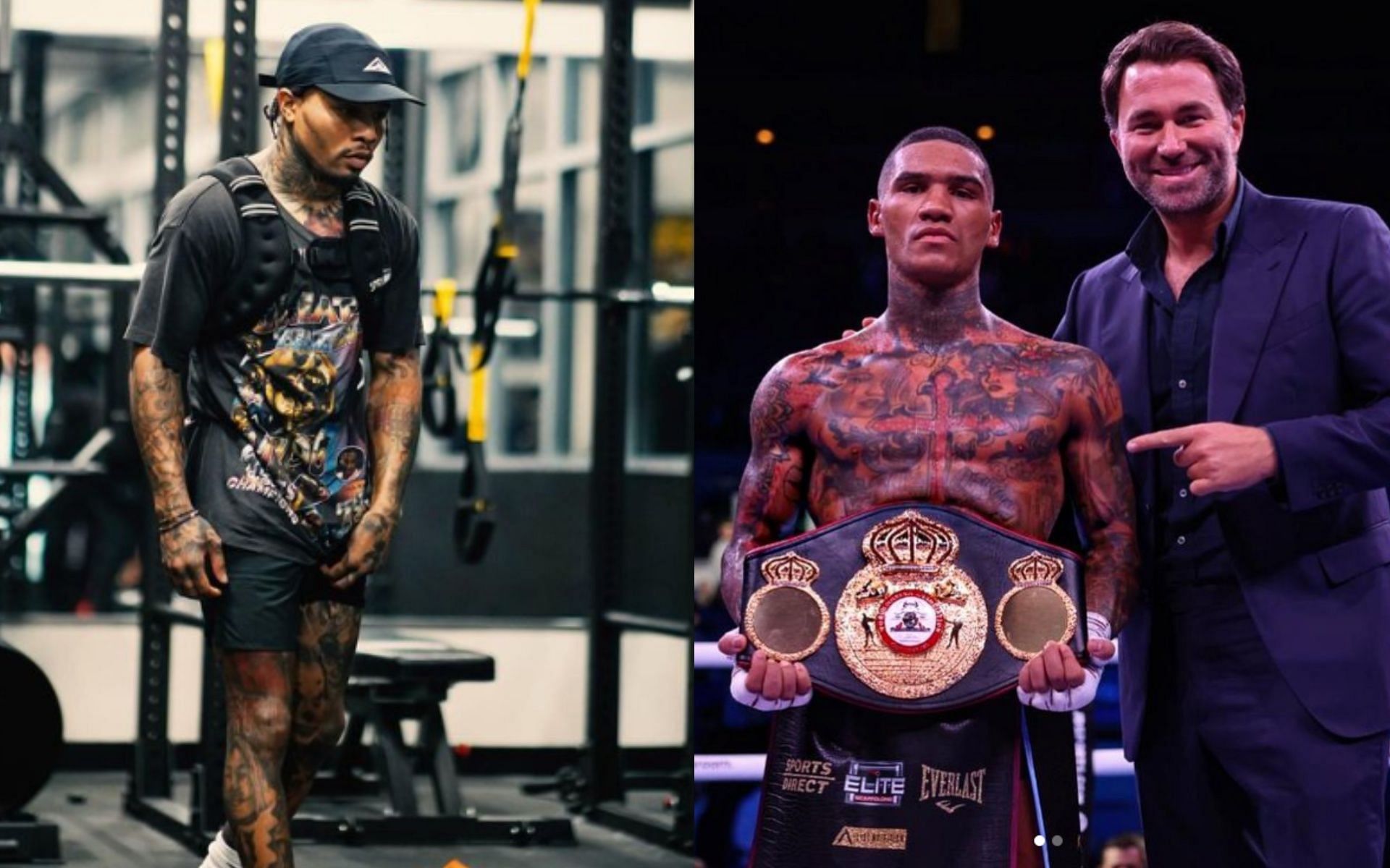 Gervonta Davis has been in discussions to fight Conor Benn. [Images via @gervontaa and @conorbennofficial on Instagram]