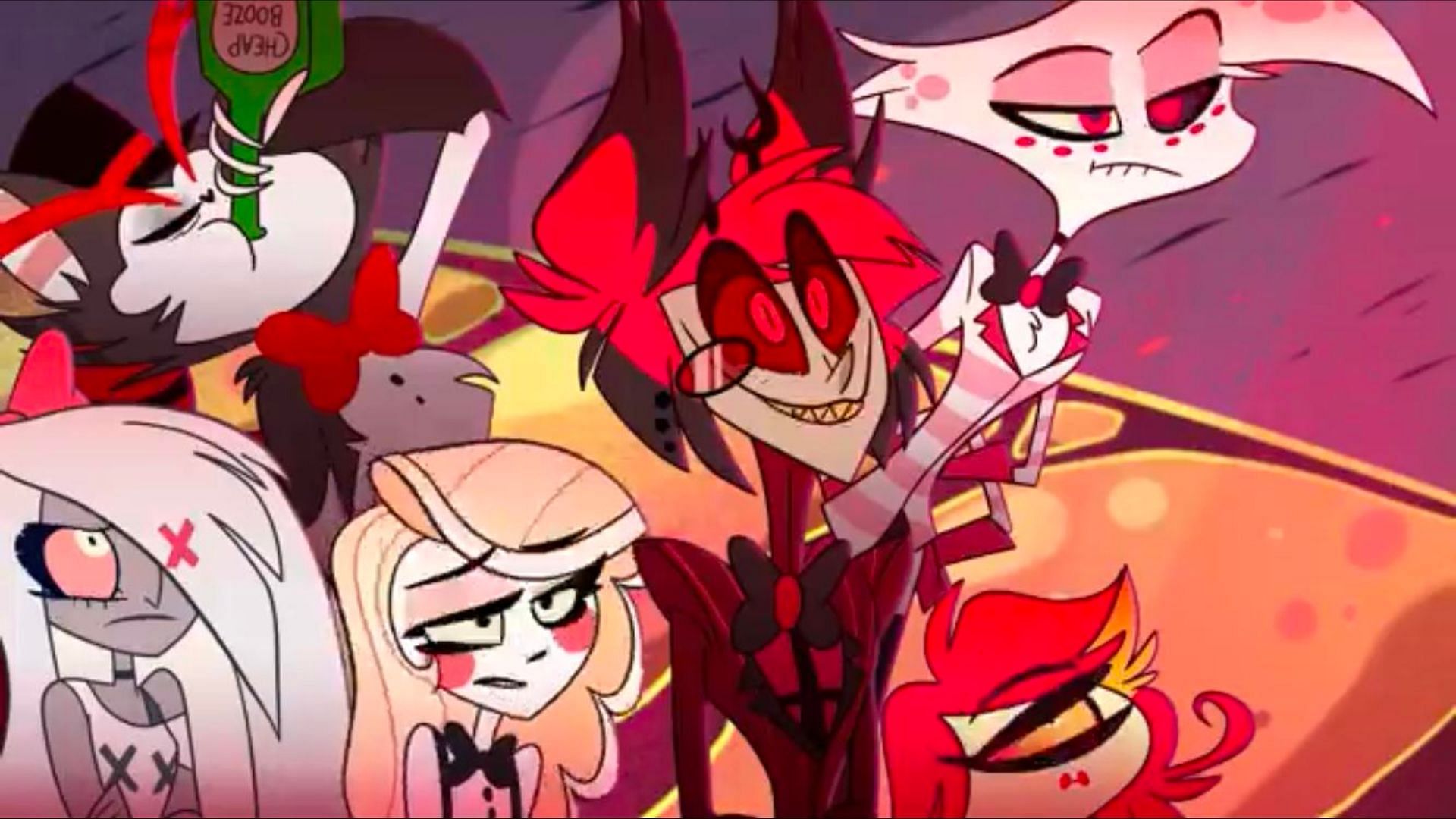 The animated musical series Hazbin Hotel,  release from January 19 to February 2, 2024, released on Prime Video    (Image via IMDb)