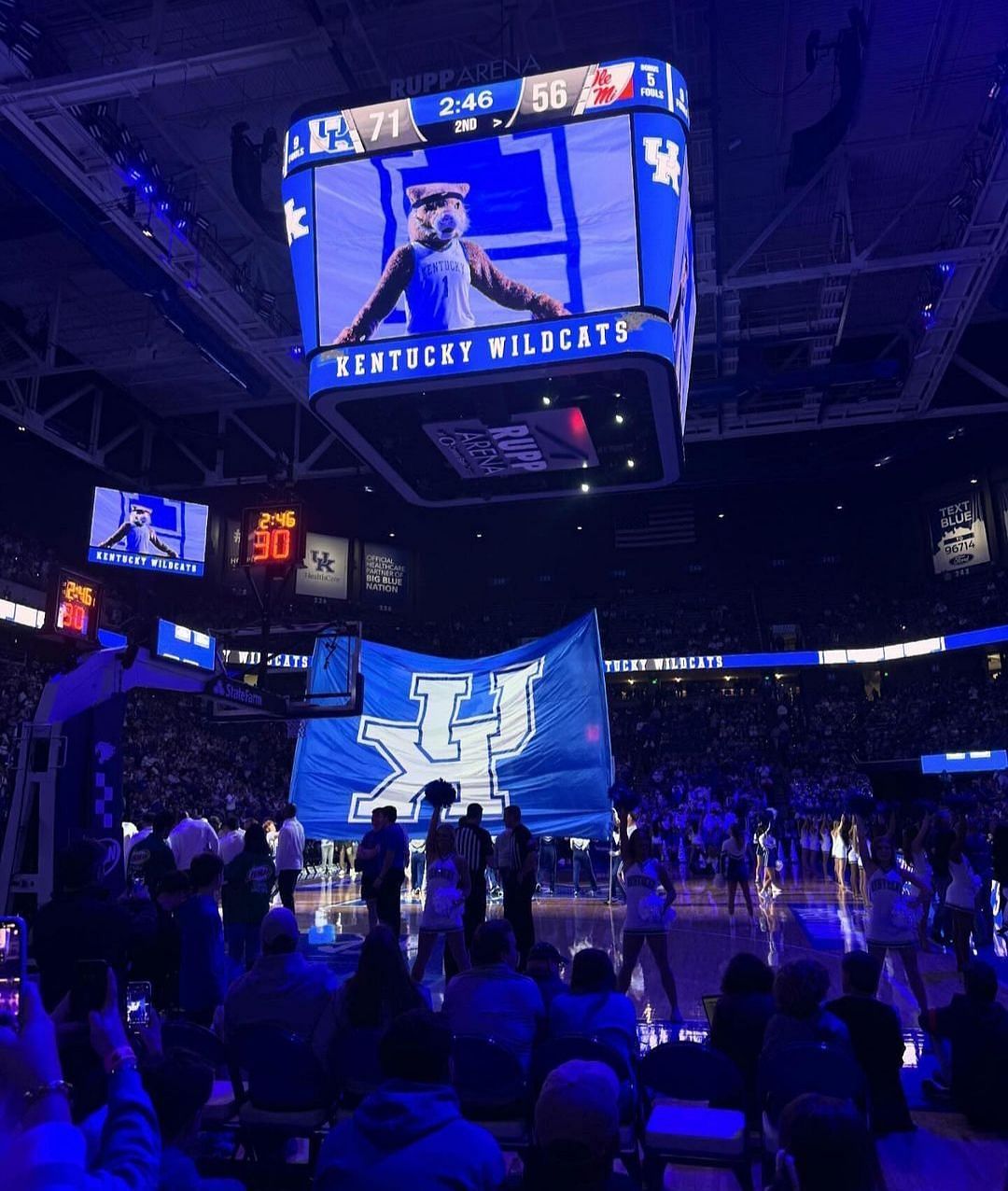 Kentucky vs. Auburn (Brailey Dizney&#039;s Instagram)