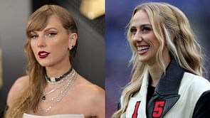 Brittany Mahomes spotted wearing $1595 minidress from Taylor Swift's TIME cover at Mexico bachelorette: Report