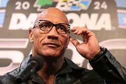 “I'm here, I'm not missing it” - Dwayne Johnson not going anywhere despite Daytona 500 being postponed due to rain