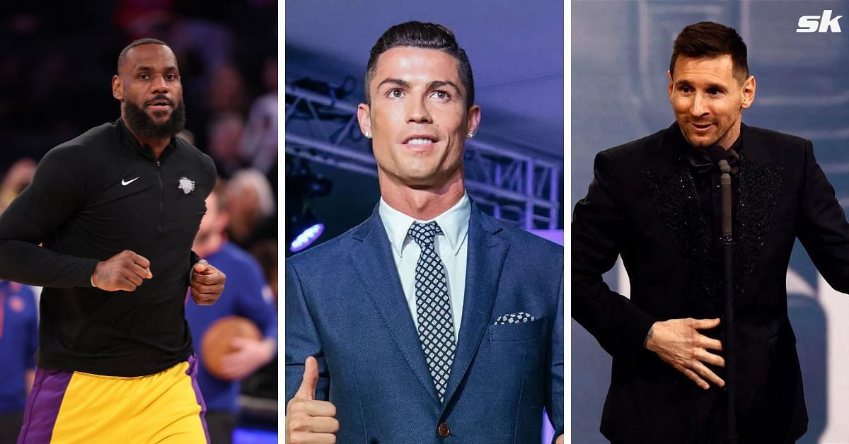 Cristiano Ronaldo earned the most money in 2023, ahead of Lionel Messi and LeBron James