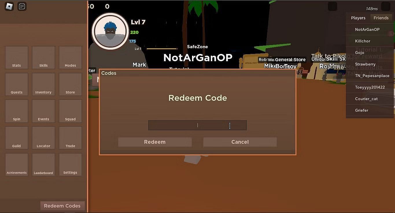 Here&#039;s how you can redeem codes in Dragon Blox (Roblox || Sportskeeda)